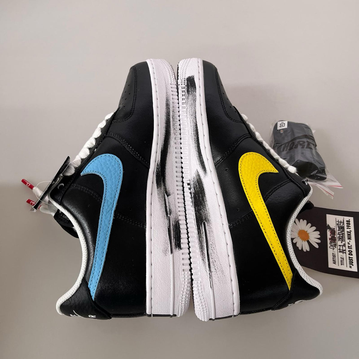 スニーカー ×PEACEMINUSONE AF1 PARANOISE (26.5) 26.5cm (US8 1/2 UK8 EU43) ブラック