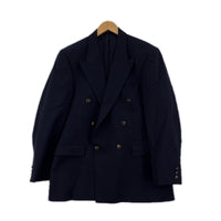 テーラードジャケット MARKS&SPENCER ﾀﾞﾌﾞﾙﾌﾞﾚｻﾞｰ ﾈｲﾋﾞｰ M ネイビー
