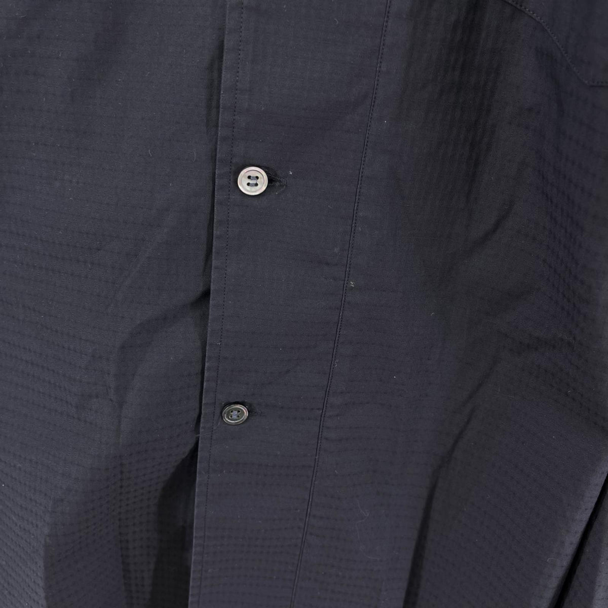 長袖シャツ homme deux 25AW ﾌｰﾃﾞｯﾄﾞｼｬﾂ ﾌﾞﾗｯｸ（Ｌ） L ブラック