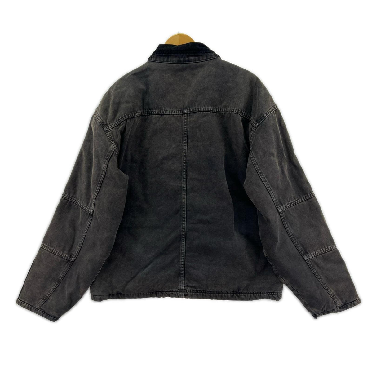 ジャケット 115589 Washed Canvas Shop Jacket (M) M ブラック
