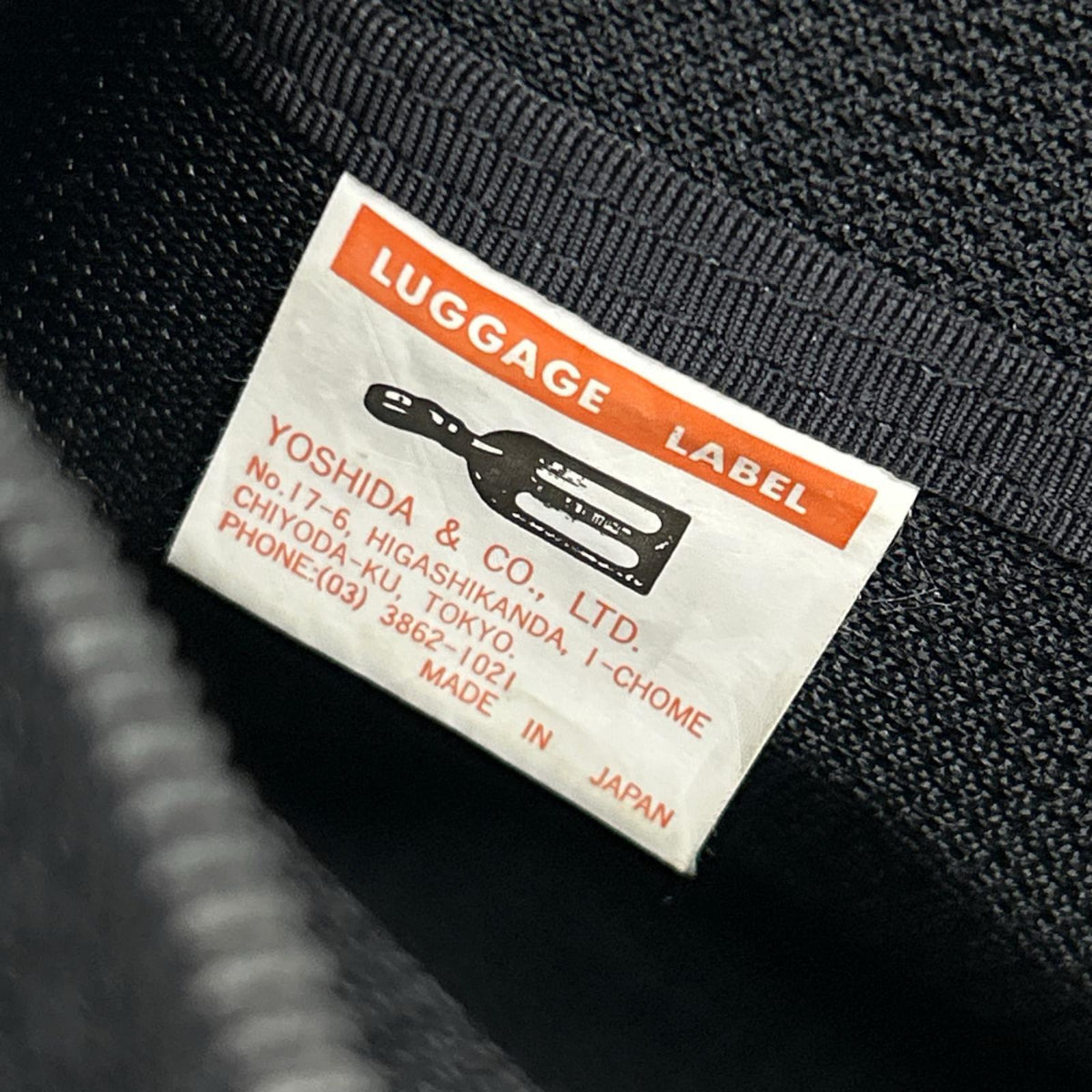 ショルダーバッグ LUGGAGE LABEL ｼｮﾙﾀﾞｰﾊﾞｯｸﾞ ﾌﾞﾗｯｸ ブラック