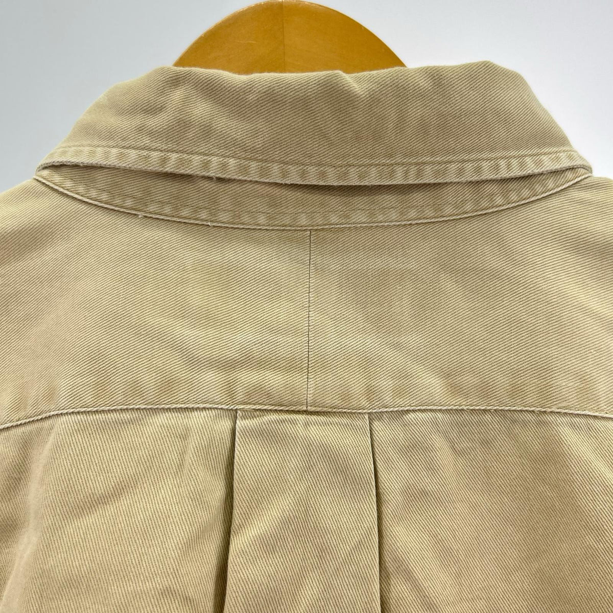 半袖シャツ BLAIRE 刺繍BDｼｬﾂ (XL) ベージュ