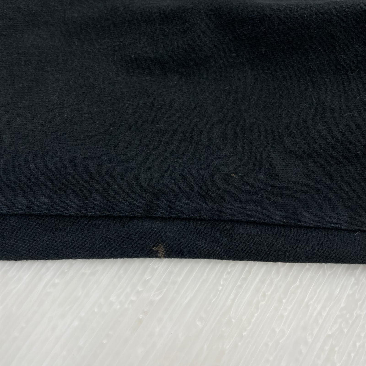 長袖Ｔシャツ 胸ﾛｺﾞﾌﾟﾘﾝﾄ ﾛﾝｸﾞTｼｬﾂ 黒 ブラック