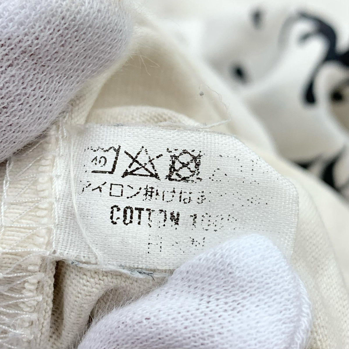 半袖Ｔシャツ ﾌﾟﾘﾝﾄ TEE 白 S ホワイト