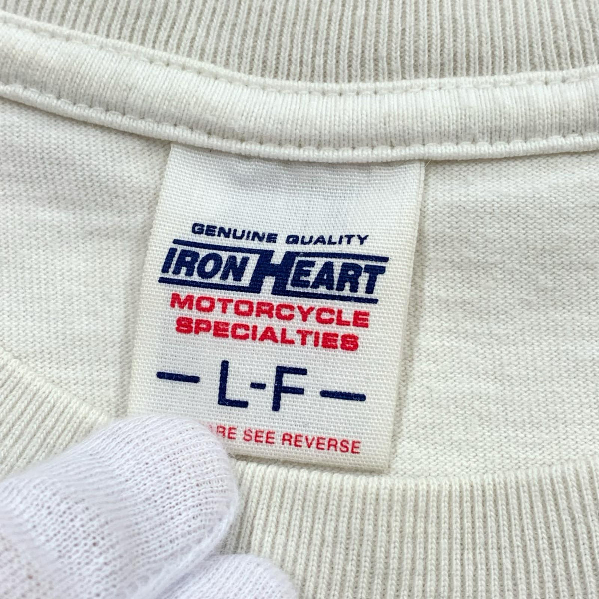 半袖Ｔシャツ ﾌﾟﾘﾝﾄ TEE 白 L ホワイト