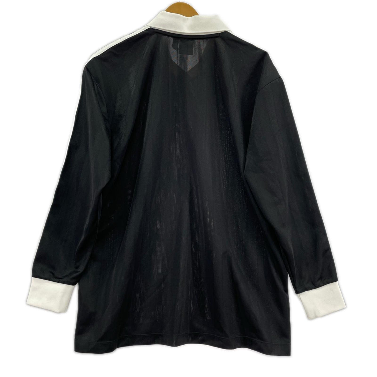 長袖シャツ ﾌｯﾄﾎﾞｰﾙ L/Sｼｬﾂ　黒　L-XL ブラック