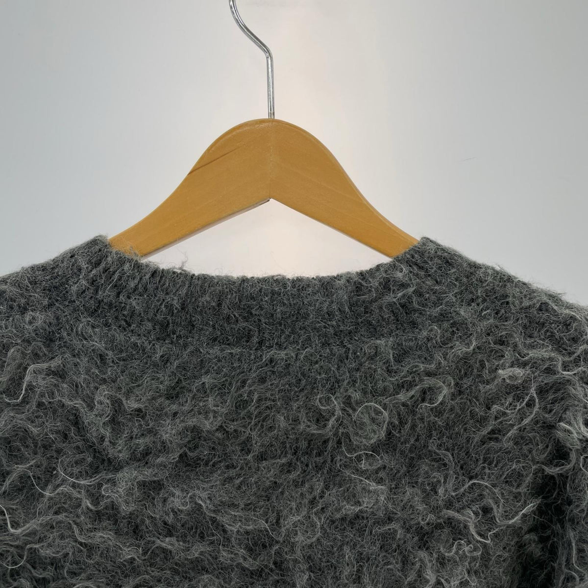 ニット Shaggy Knit Pullover ｸﾞﾚｰ　F グレー