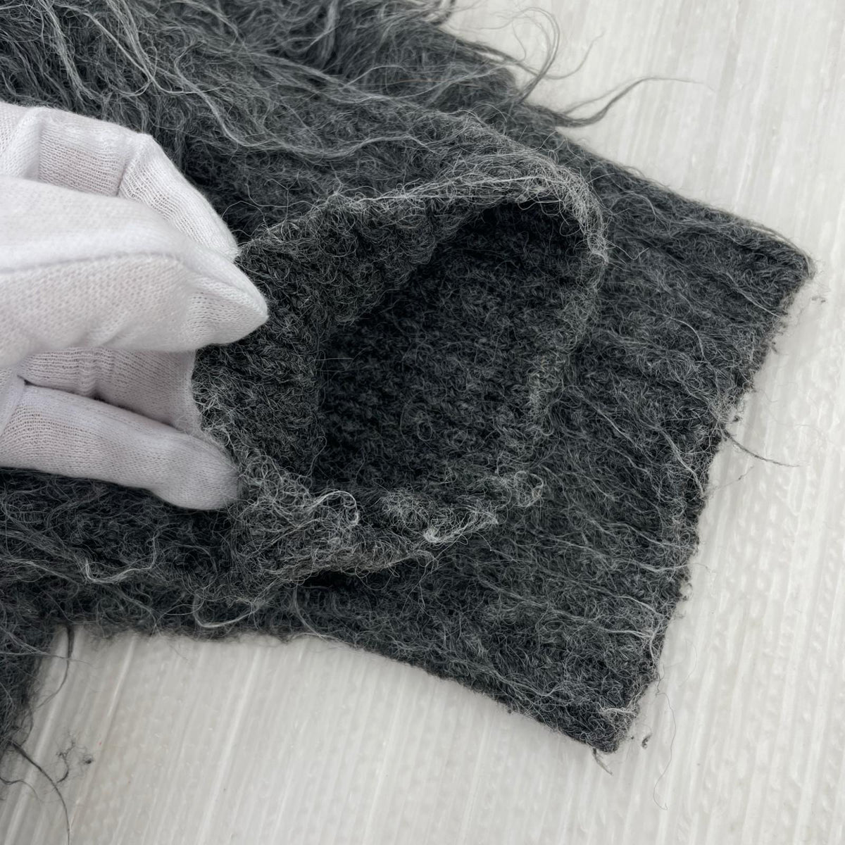 ニット Shaggy Knit Pullover ｸﾞﾚｰ　F グレー