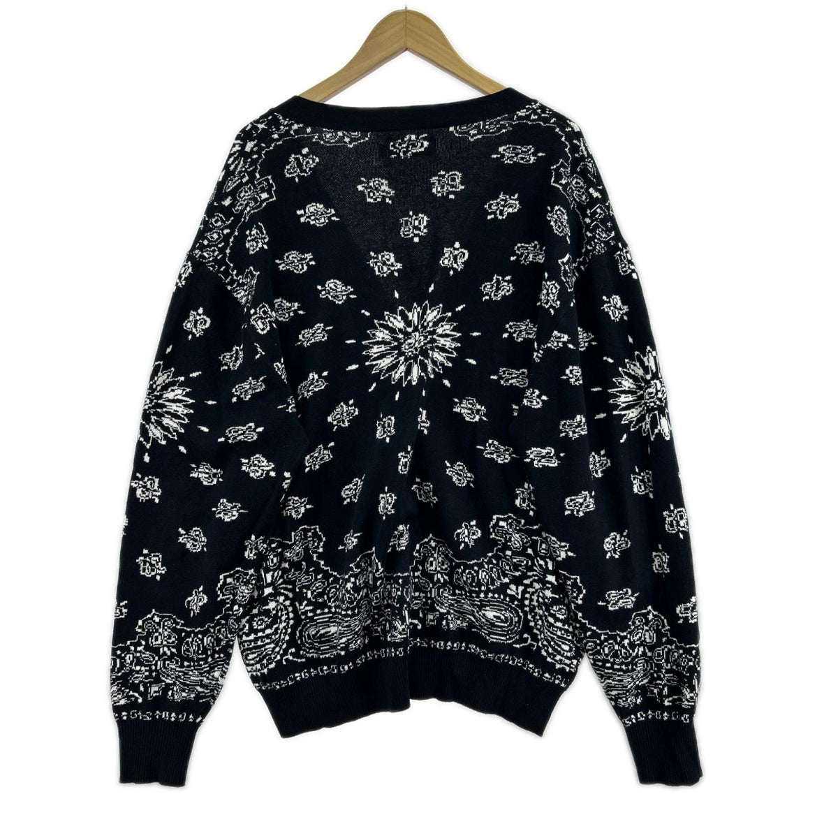 カーディガン Bandana Cardigan (M) M ブラック