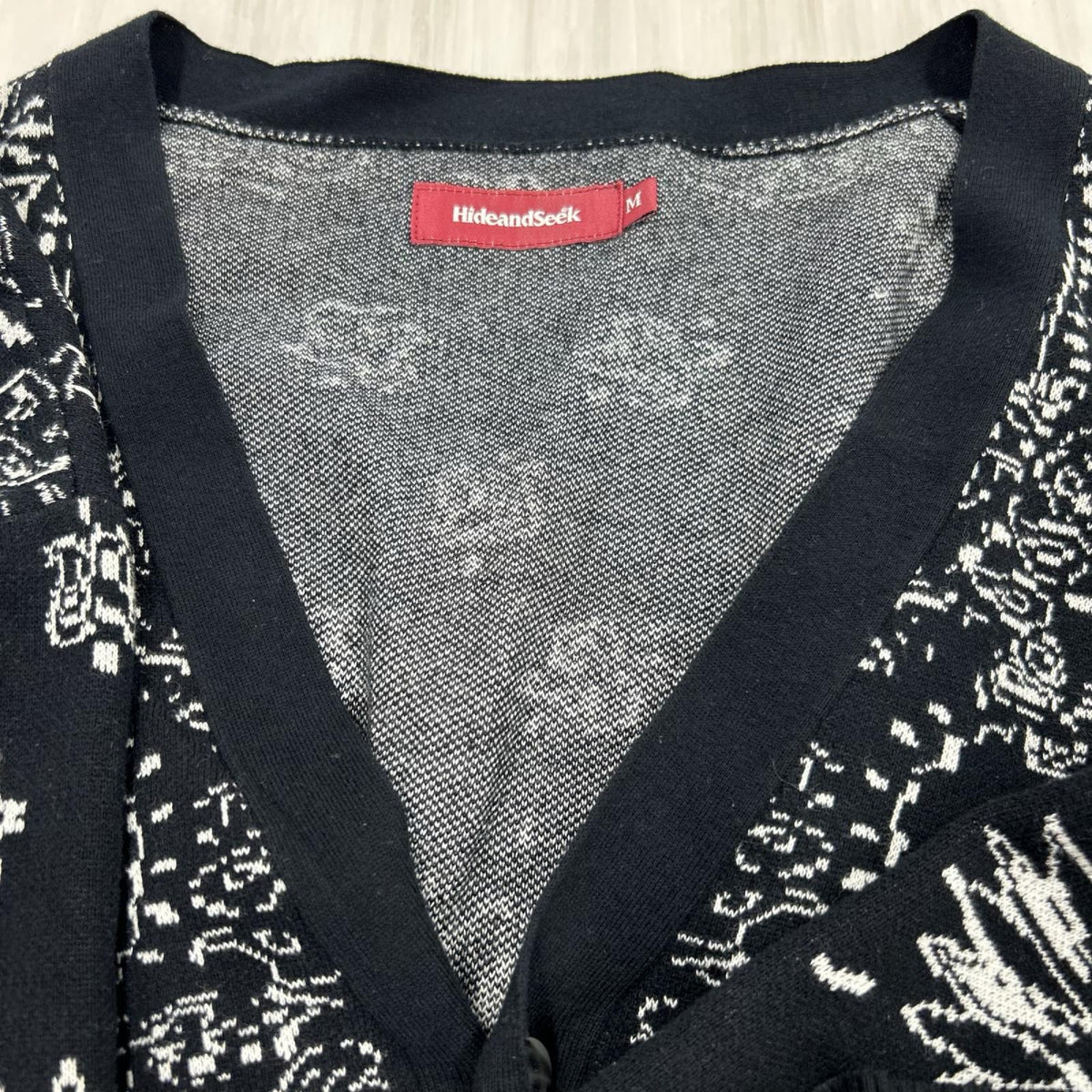カーディガン Bandana Cardigan (M) M ブラック
