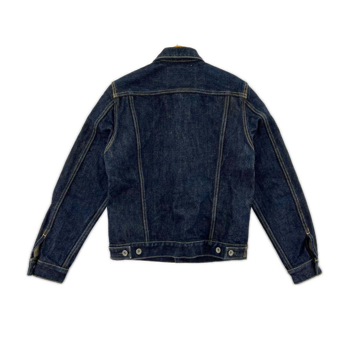 デニムジャケット 21oz ｾﾙﾋﾞｯﾁﾃﾞﾆﾑ ｻｲﾄﾞﾎﾟｹｯﾄ付 ﾄﾗｯｶｰｼﾞｬｹｯﾄ ブルー