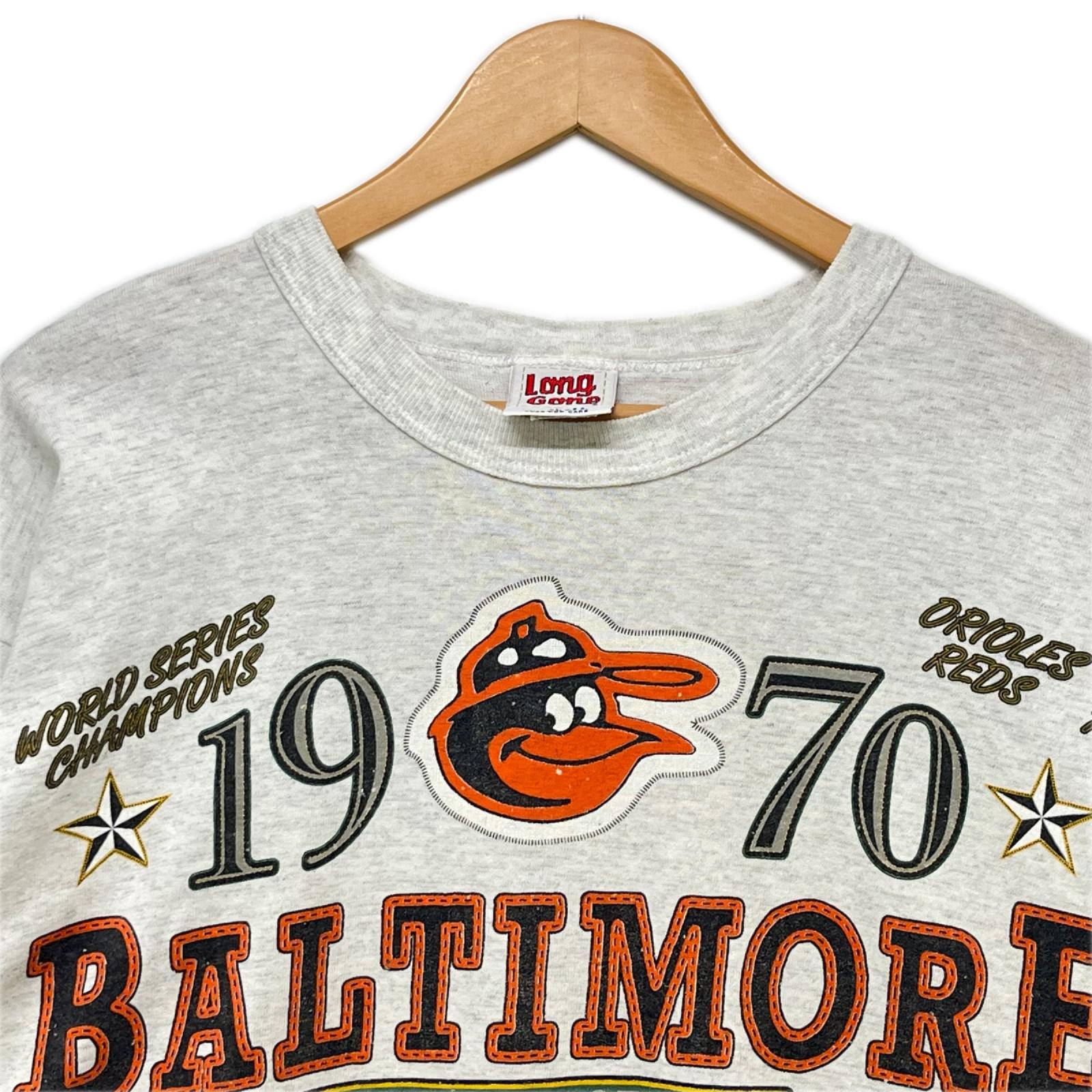 長袖Ｔシャツ Long Gone 90s BALTIMORE ORIOLES sizeL ｸﾞﾚｰ L グレー