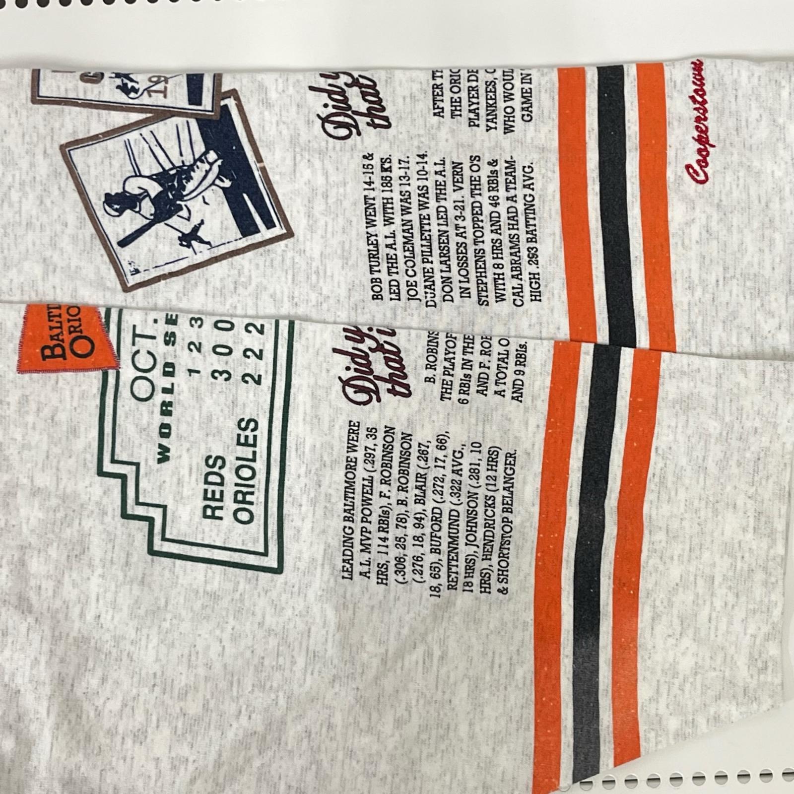 長袖Ｔシャツ Long Gone 90s BALTIMORE ORIOLES sizeL ｸﾞﾚｰ L グレー
