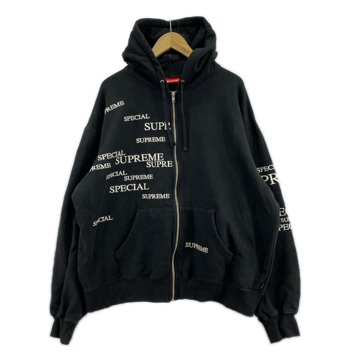 パーカー 24AW SPECIAL ZIP UP HOODED 黒 XL ブラック