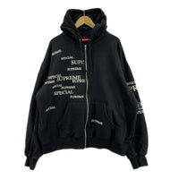 パーカー 24AW SPECIAL ZIP UP HOODED 黒 XL ブラック