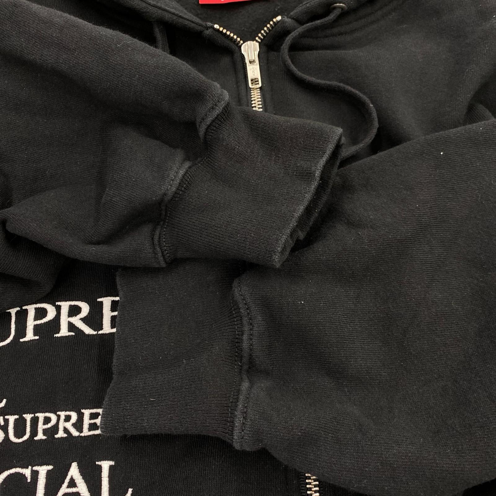 パーカー 24AW SPECIAL ZIP UP HOODED 黒 XL ブラック