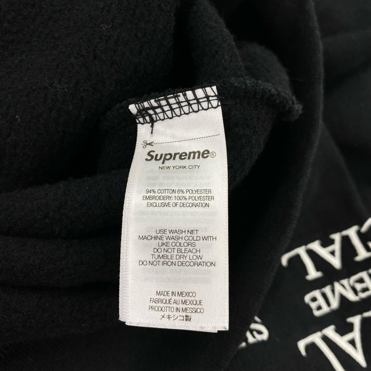パーカー 24AW SPECIAL ZIP UP HOODED 黒 XL ブラック