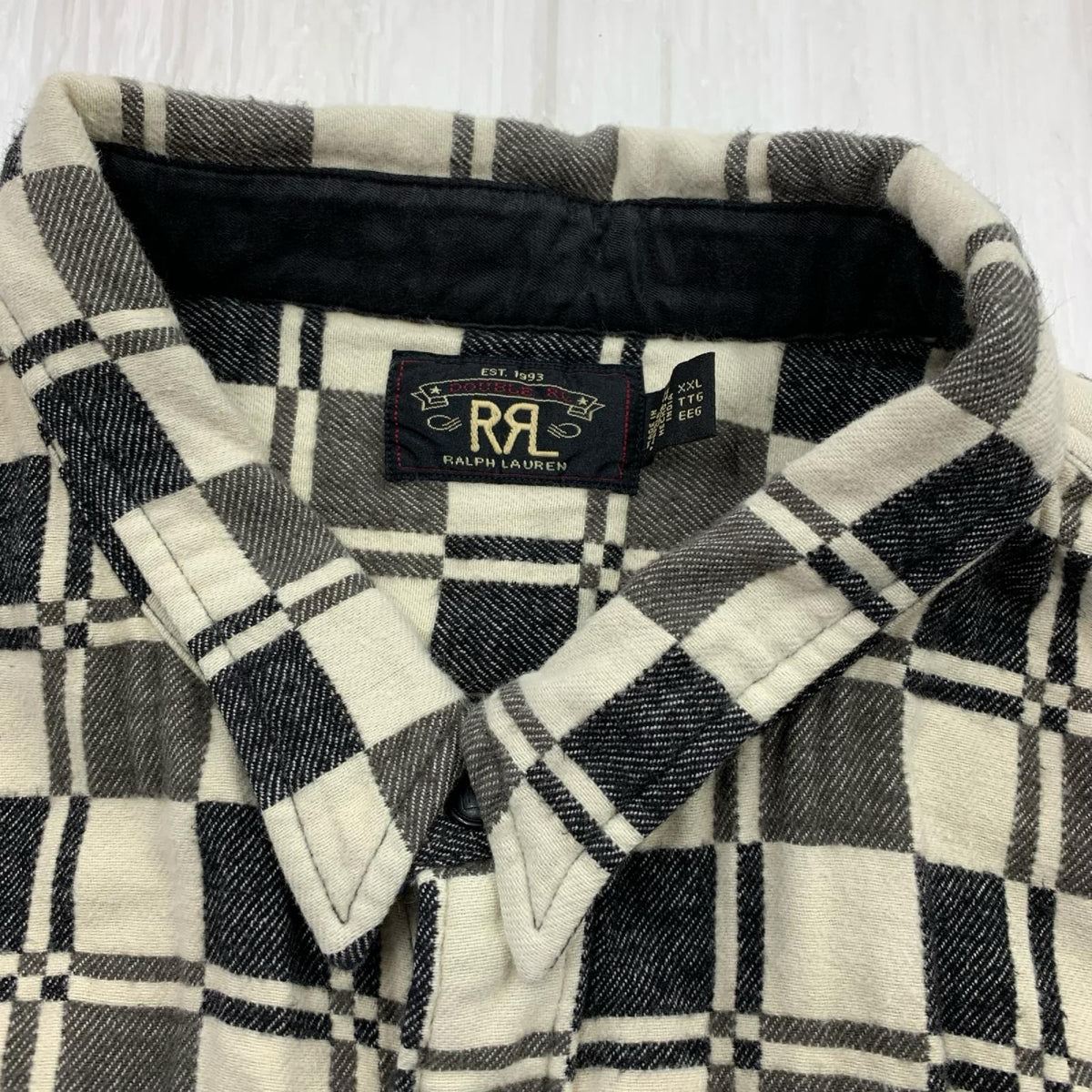 長袖シャツ JACQUARD WORKSHIRT XXL