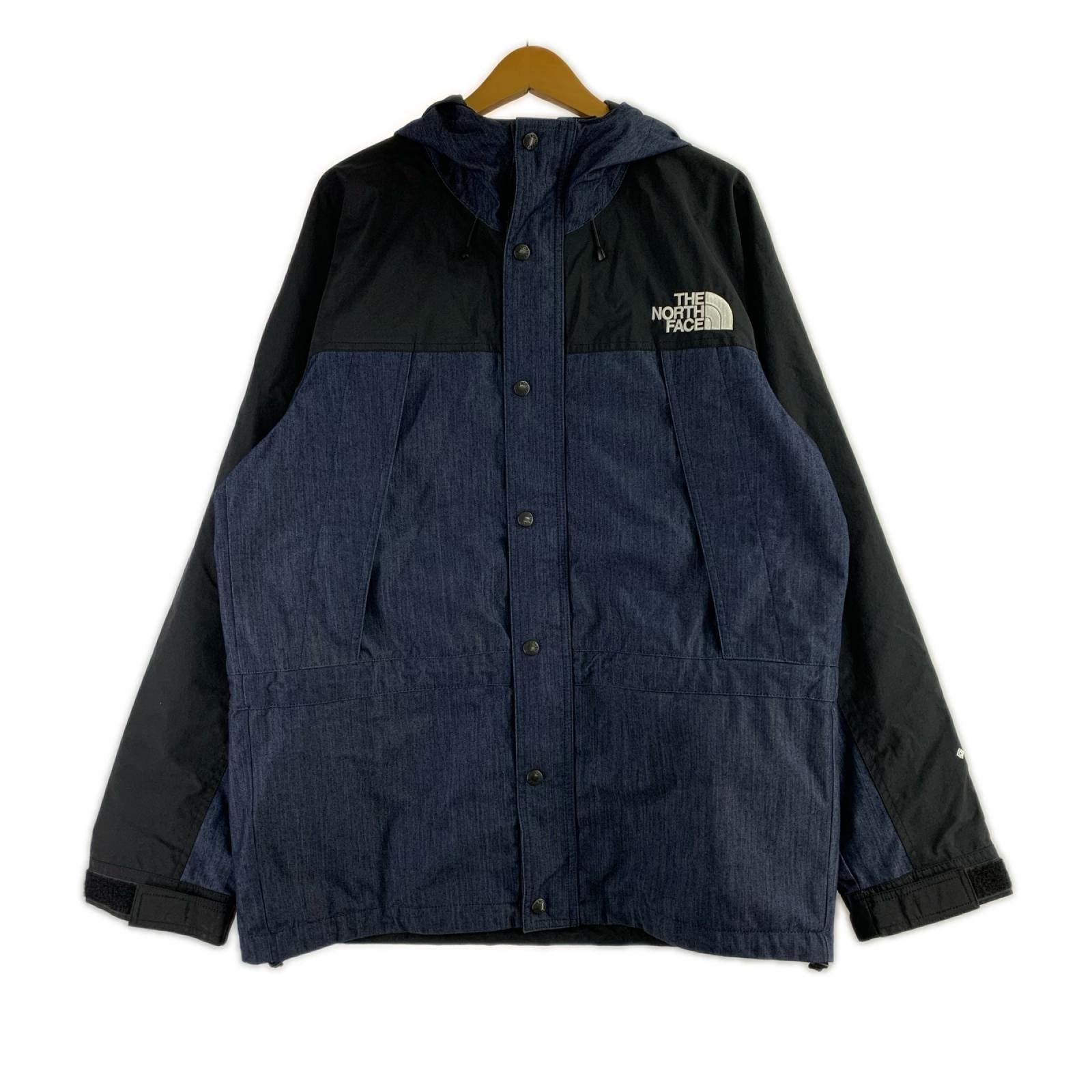 ジャケット ﾏｳﾝﾃﾝﾗｲﾄﾃﾞﾆﾑｶﾗｰｼﾞｬｹｯﾄ 紺 XL
