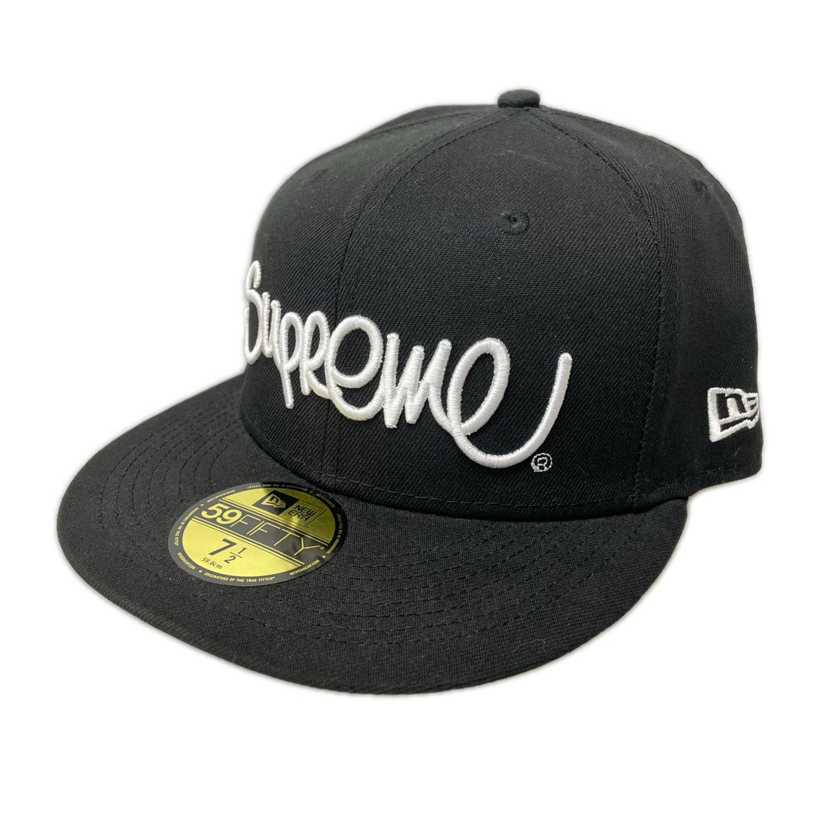 キャップ ×SUPREME 59FIFTY ブラック