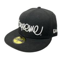 キャップ ×SUPREME 59FIFTY ブラック