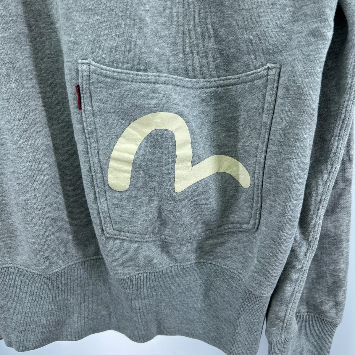 スウェット x EVISU ﾌﾙｼﾞｯﾌﾟｽｳｪｯﾄ 44 グレー