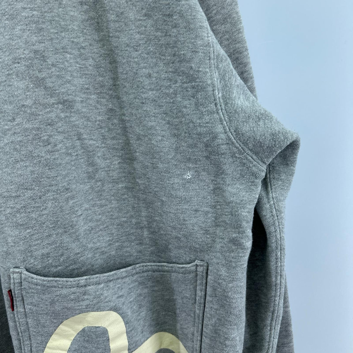 スウェット x EVISU ﾌﾙｼﾞｯﾌﾟｽｳｪｯﾄ 44 グレー