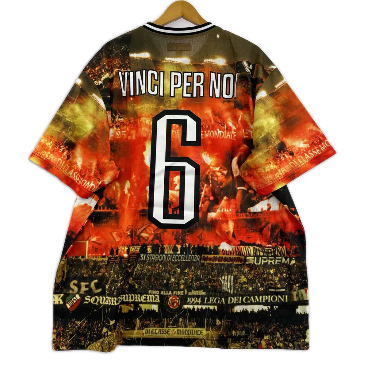 半袖Ｔシャツ vinci per noi soccer Jersey オレンジ