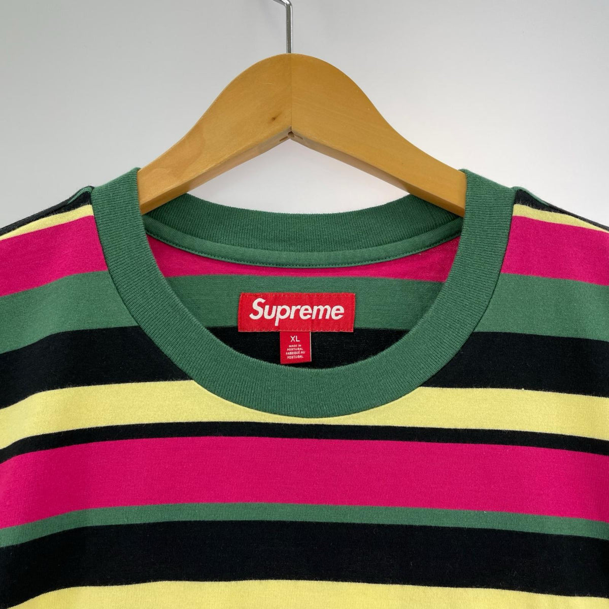 半袖Ｔシャツ intarsia S/S top Stripe マルチカラー