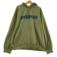 パーカー reverse hooded sweatshirt グリーン