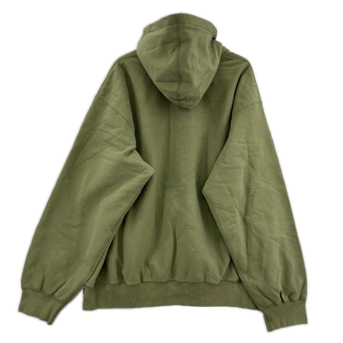 パーカー reverse hooded sweatshirt グリーン