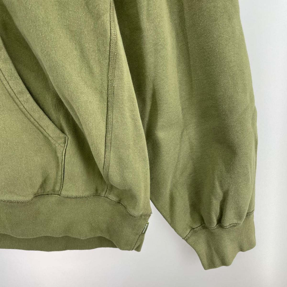 パーカー reverse hooded sweatshirt グリーン