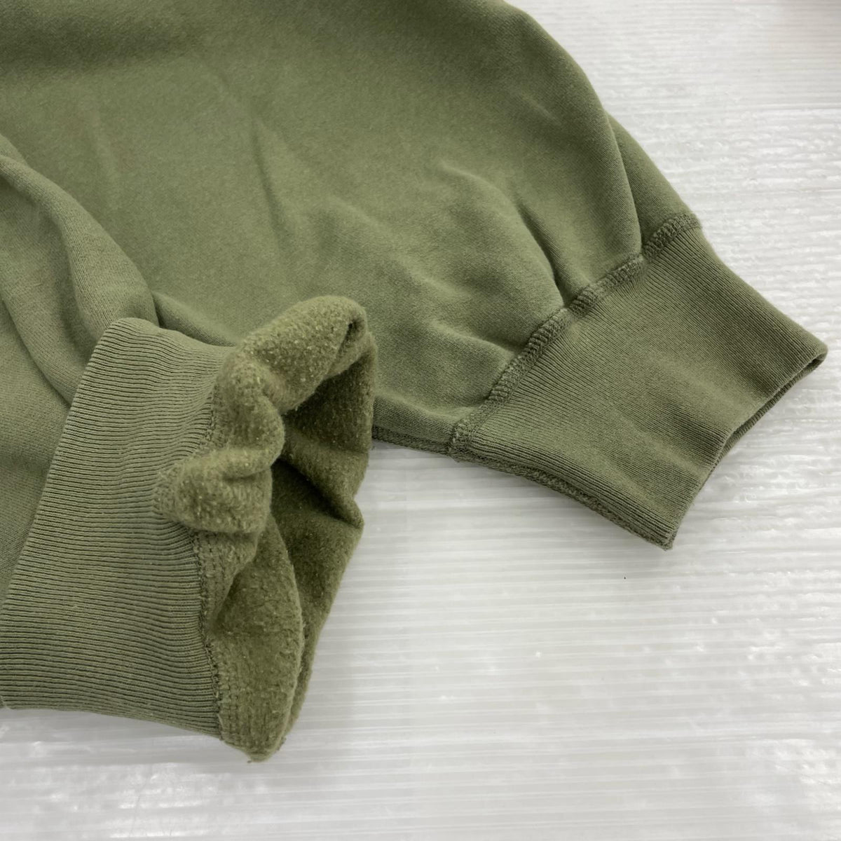 パーカー reverse hooded sweatshirt グリーン