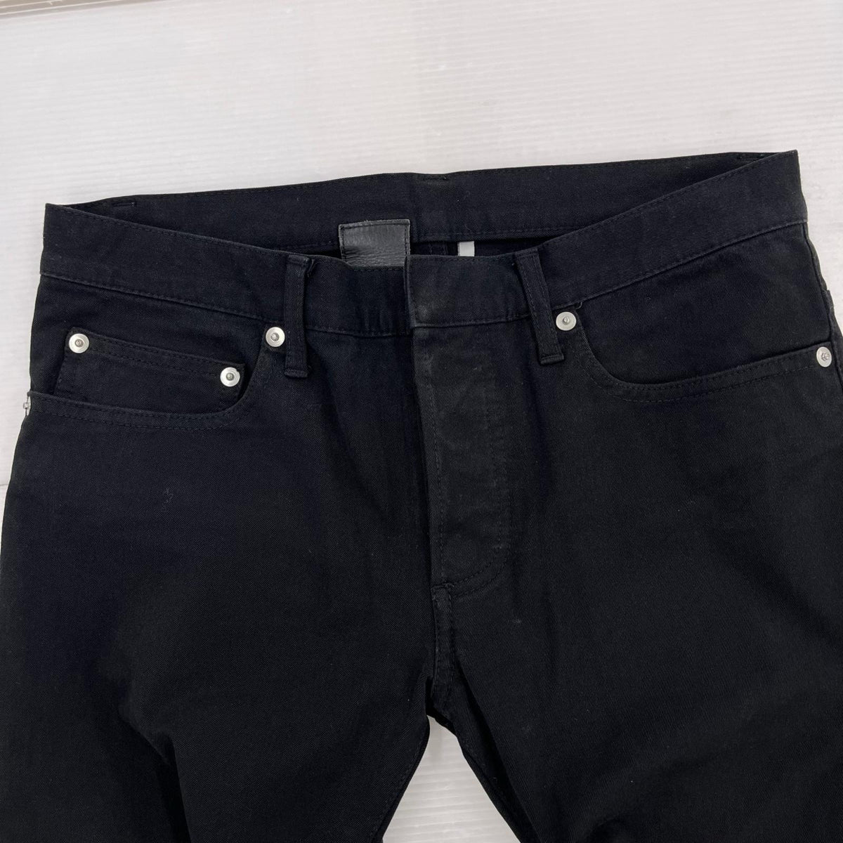 デニムパンツ Stretch Skinny Denim Pants (28) 28 ブラック