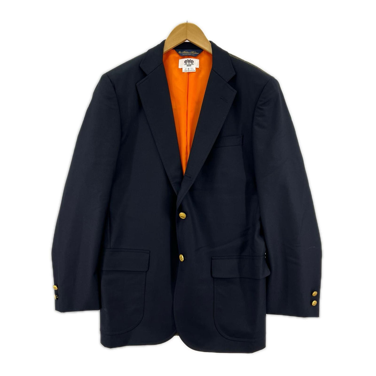 テーラードジャケット 24AW ×BROOKS BROTHERS ﾄﾞｯｷﾝｸﾞｼﾞｬｹｯﾄ (S) S ネイビー