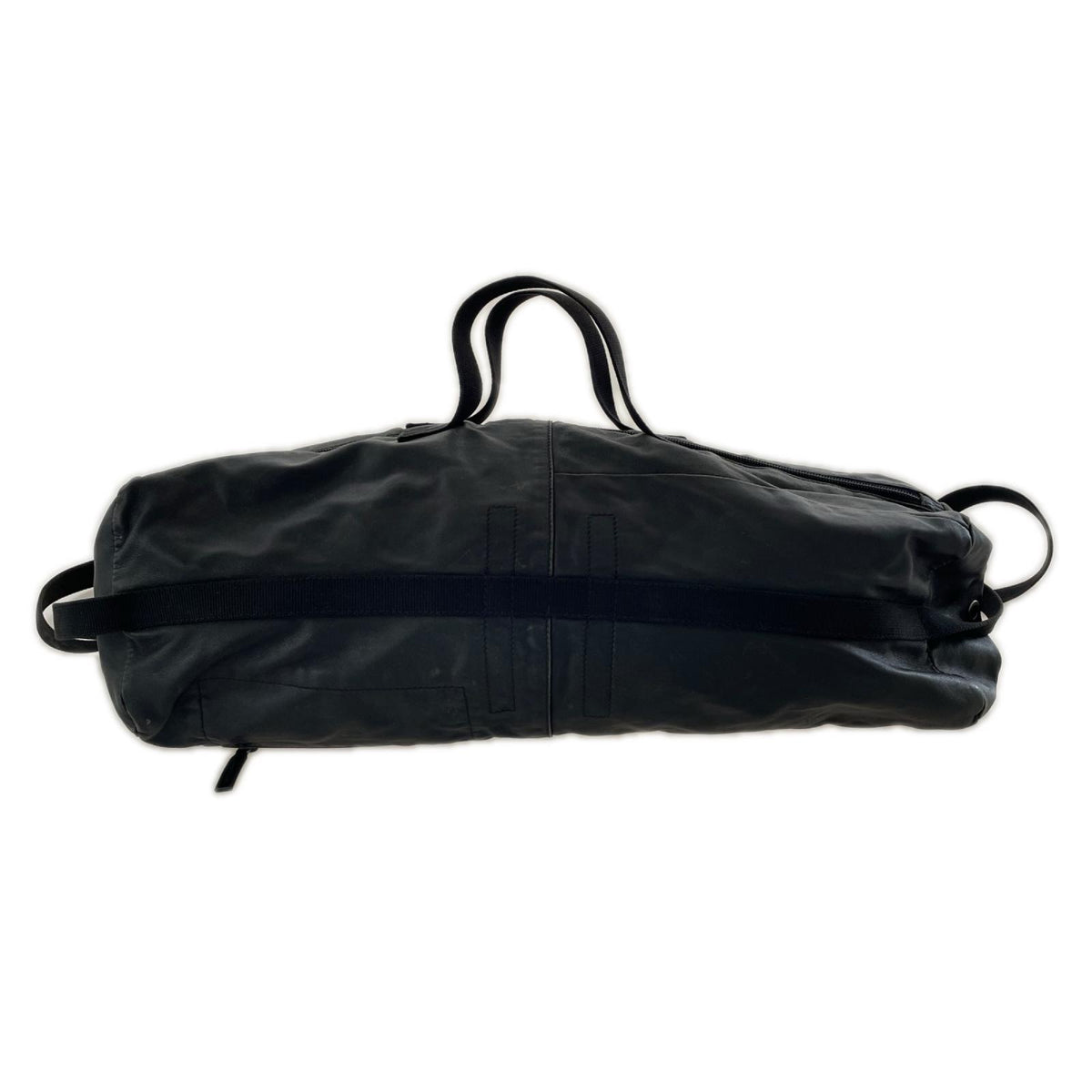 その他バッグ solid leather travel bag 本人期 ブラック