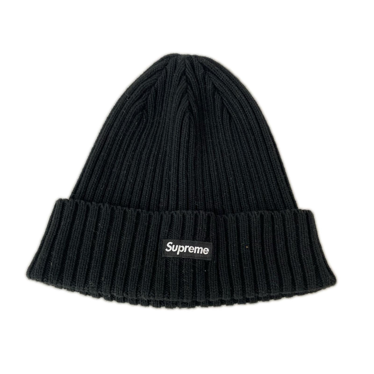 ニットキャップ Overdyed Beanie 黒 ブラック