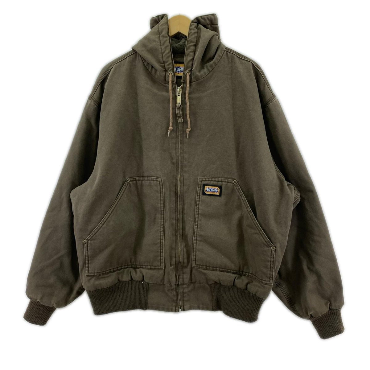 ブルゾン BIG SMITH ﾀﾞｯｸﾞｼﾞｬｹｯﾄ 茶 (L) L ブラウン