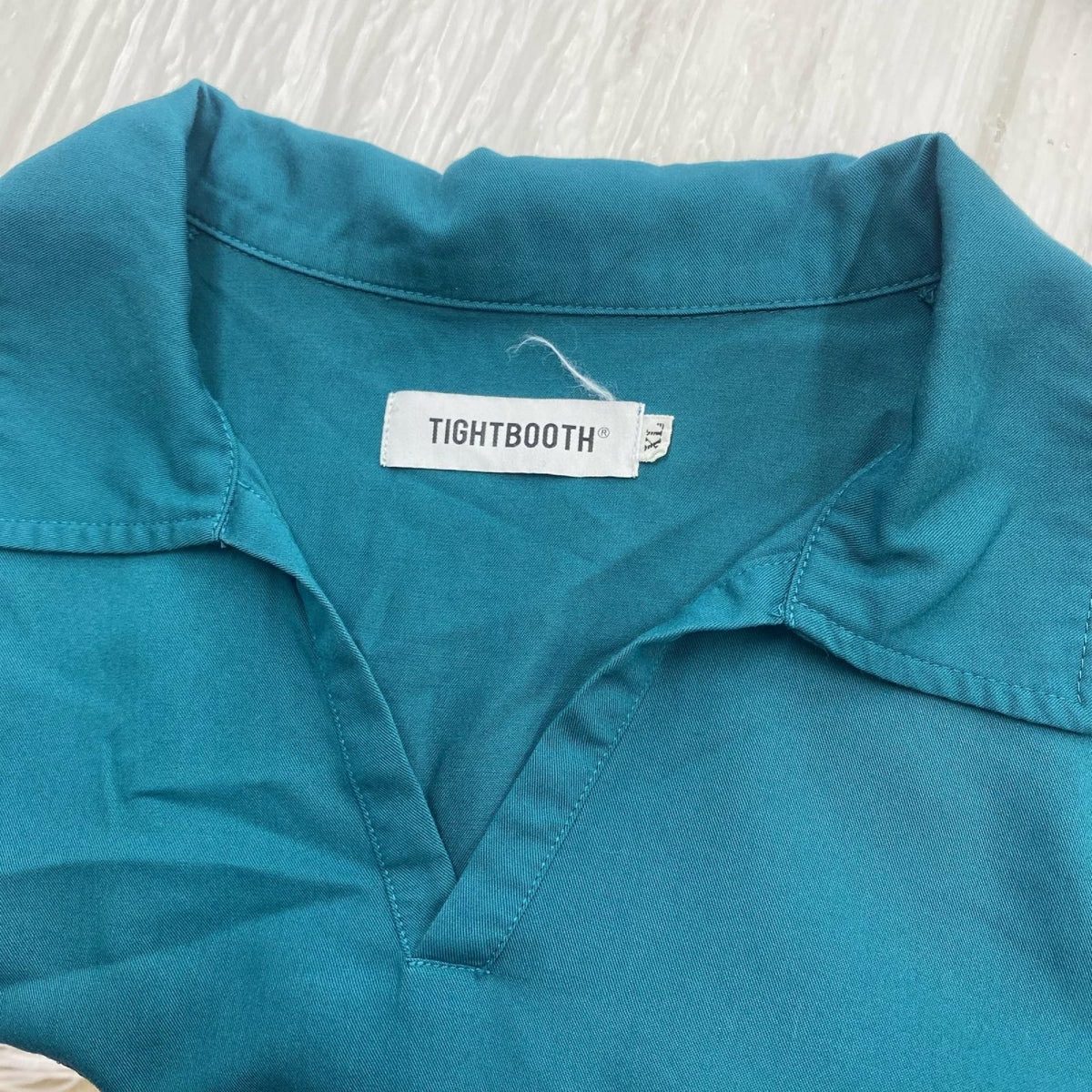 ポロシャツ KERBEROS OPEN SHIRT XL 緑 グリーン
