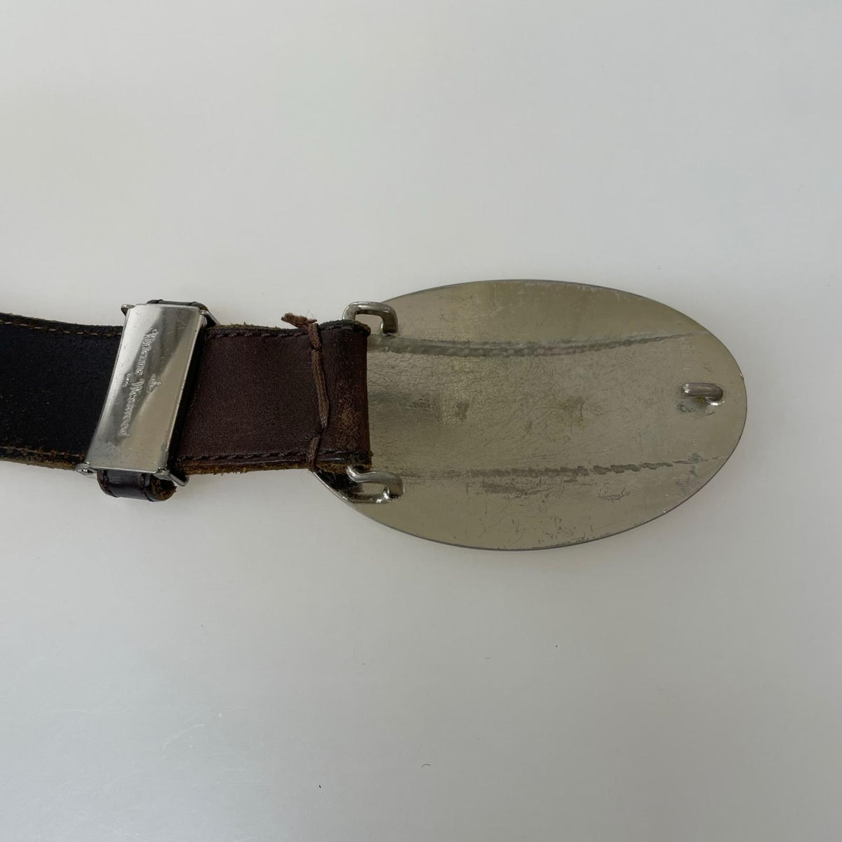 その他アクセサリー vivienne Westwood MAN オーバルバックル ベルト ブラウン