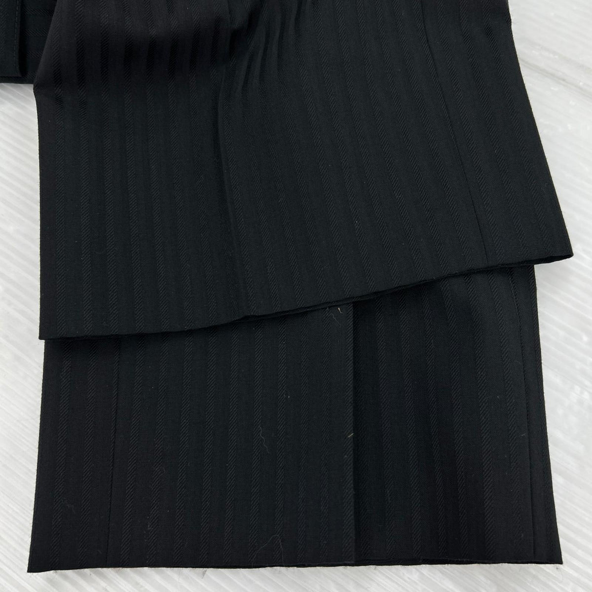 セットアップ ficce collezione ｽﾄﾗｲﾌﾟ BLK 48 ブラック