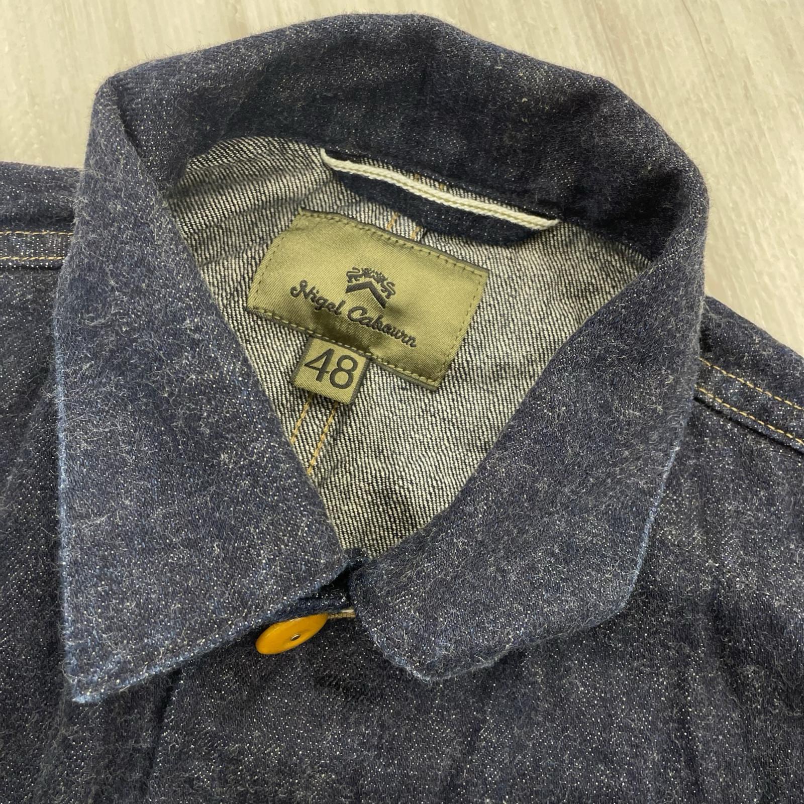 デニムジャケット BATTLE DRESS JACKET LOOSE DENIM 48