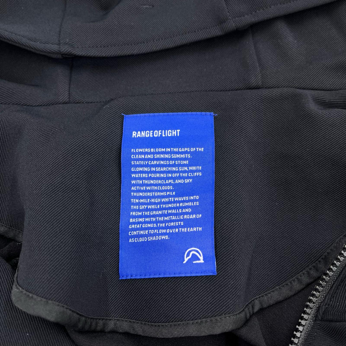 ジャケット RANGEOFLIGHT ﾌｰﾃﾞｯﾄﾞｼｮｰﾄﾌﾞﾙｿﾞﾝ S 黒 S ブラック