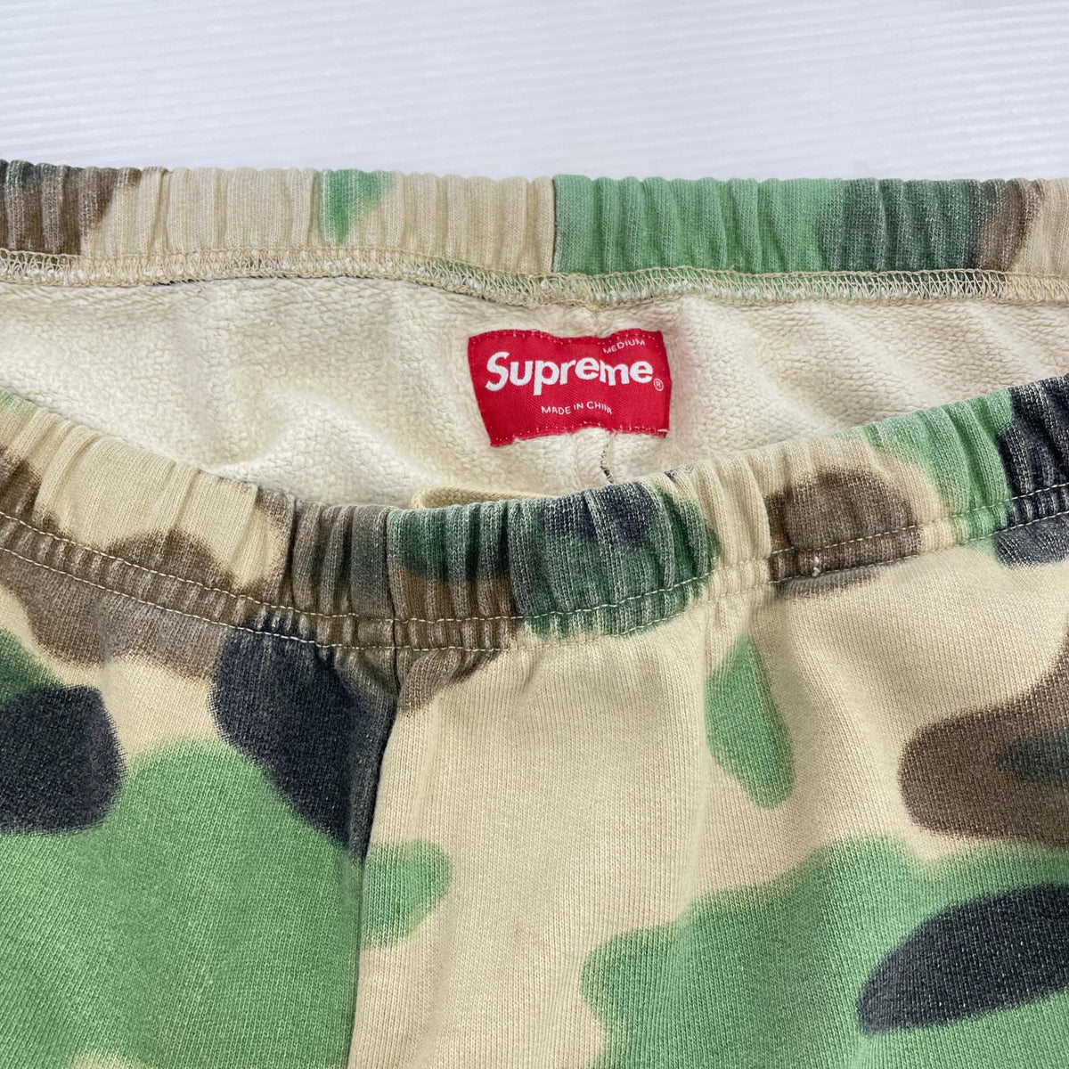 ショートパンツ 20SS Overdyed Sweatshort ｶﾓﾌﾗ柄 M