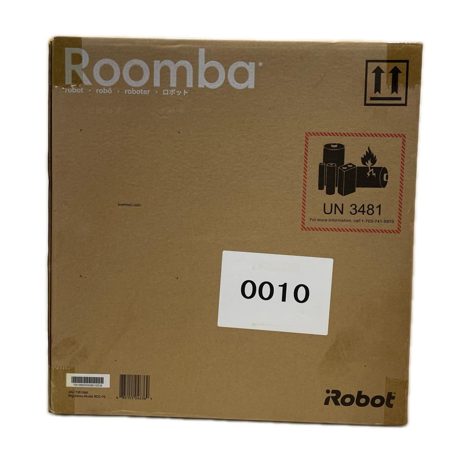 Roomba 105 Combo + AutoEmpty Y351060 Y351060 iRobot 掃除機