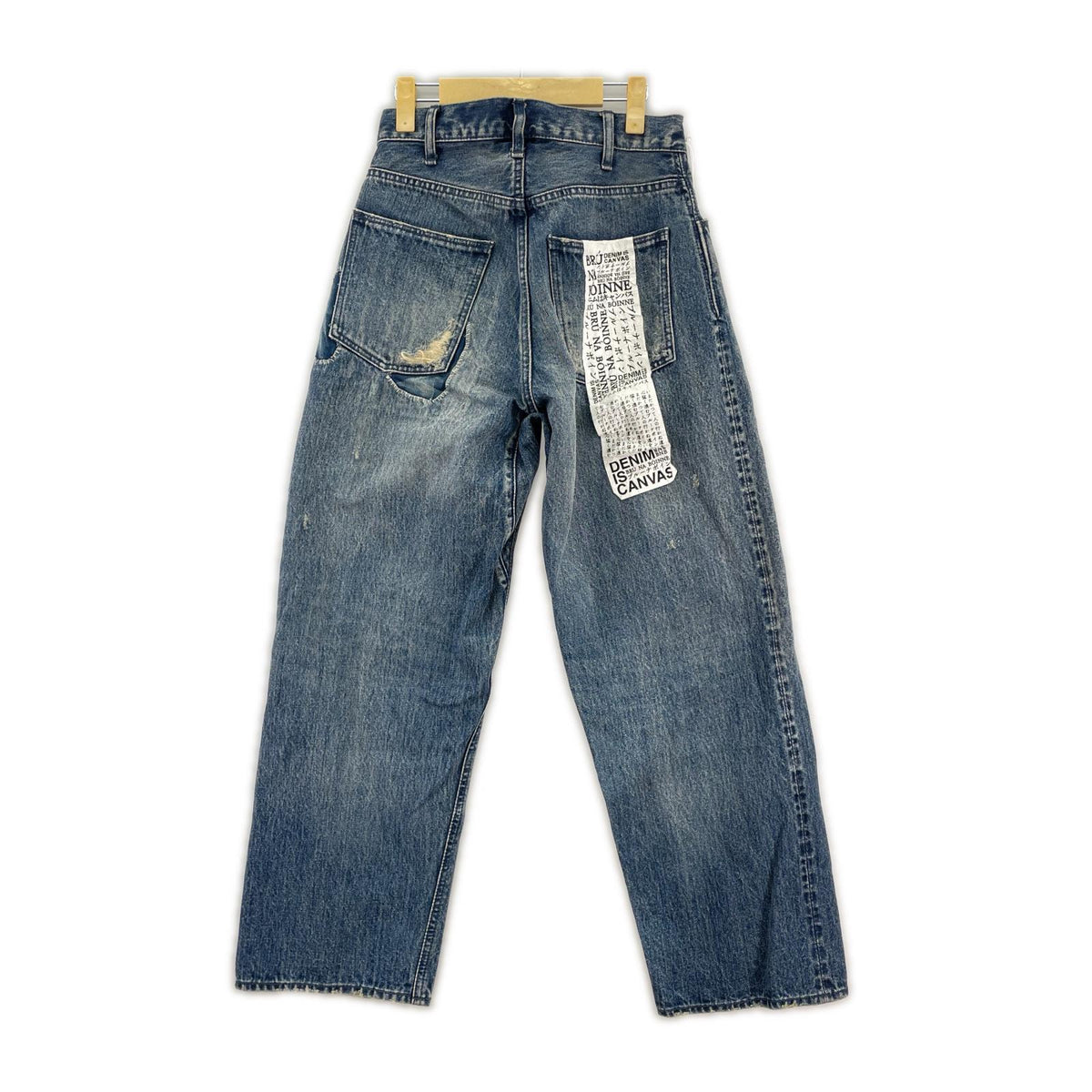 デニムパンツ ﾎﾟﾑﾋﾞｭｯｼｭﾃﾞﾆﾑ S ブルー