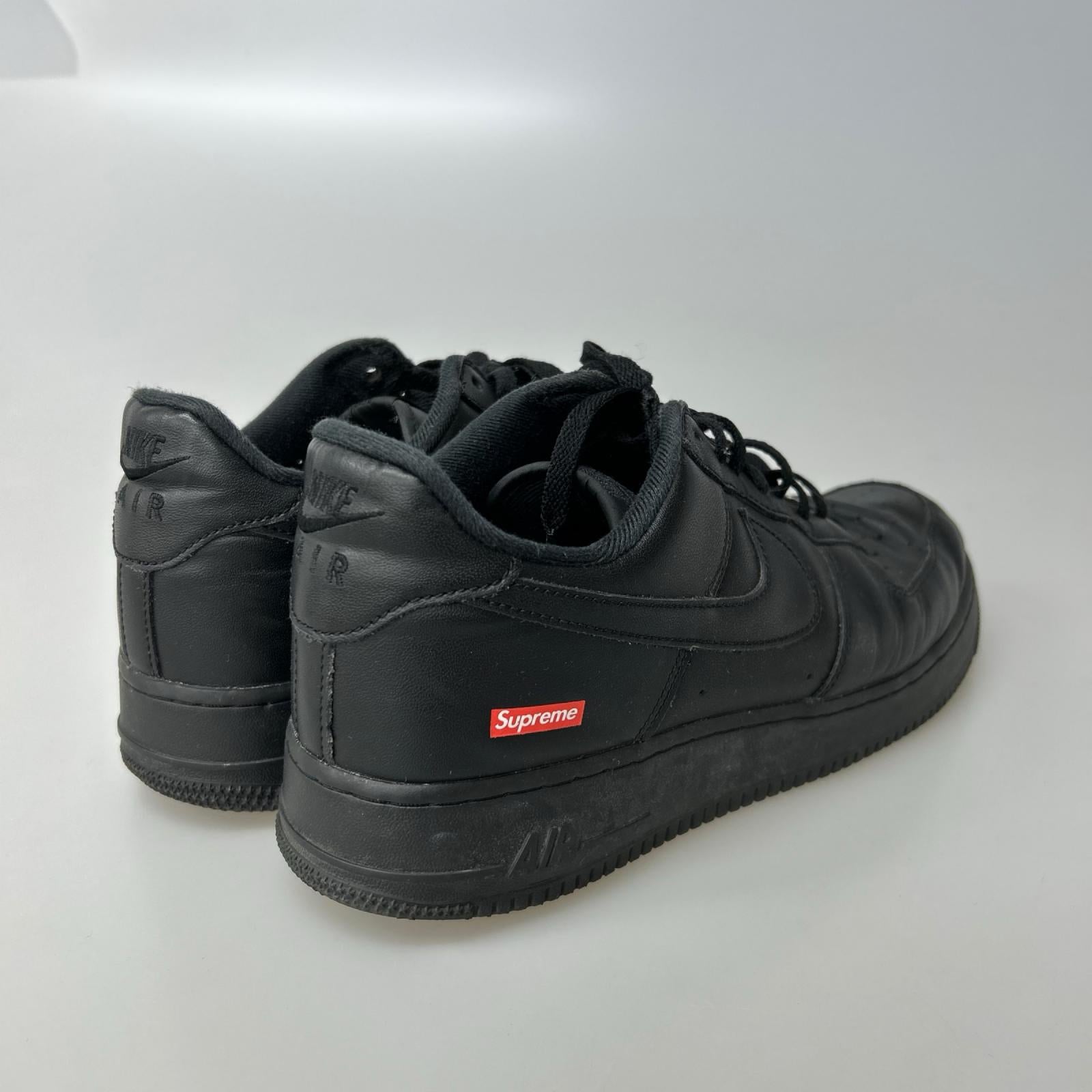 スニーカー ×Supreme AIR FORCE 1 LOW 29cm 黒 29cm (US11 UK10 1/2 EU48) ブラック