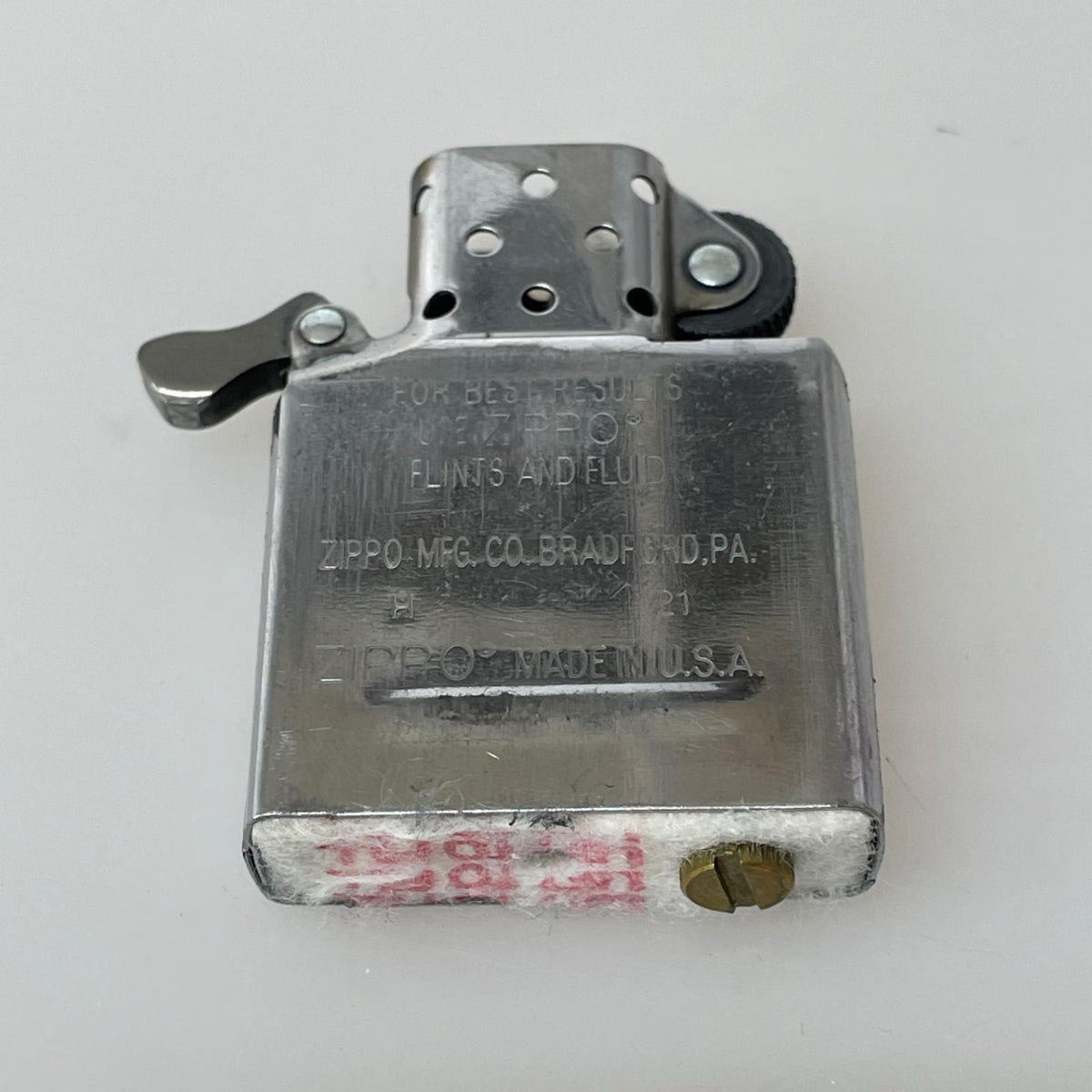 ライター Zippo スターリングシルバー 2021年/2021年8月