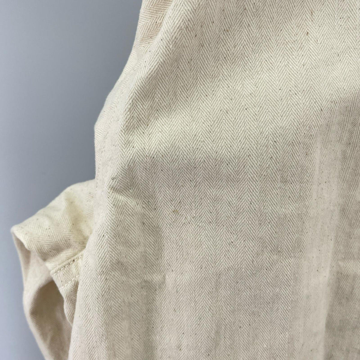 ジャケット HERRINGBONE COVERALL/ｻｲｽﾞL L ホワイト