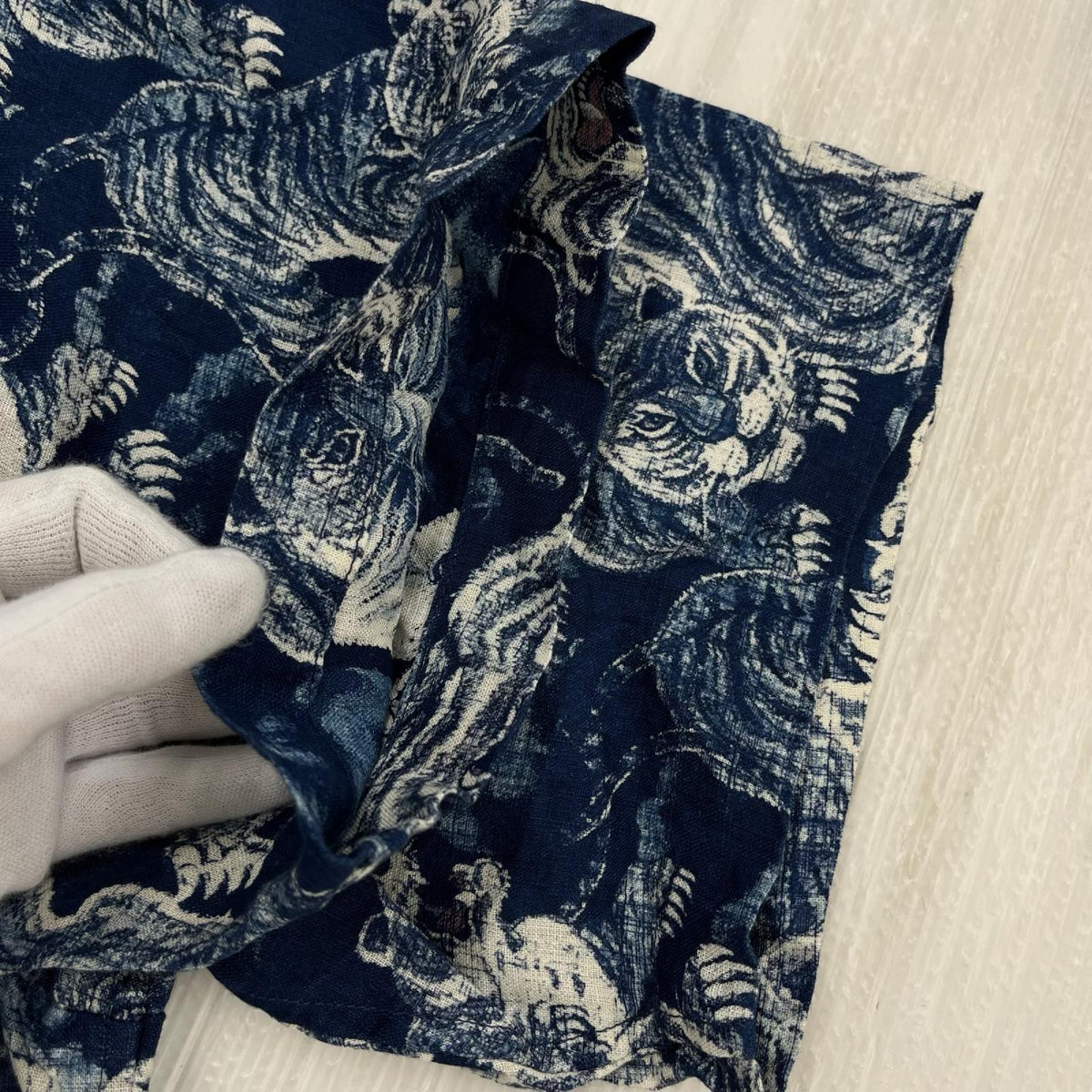 半袖シャツ GYPSY&SONS/INDIGO SHIRT/ｻｲｽﾞL L ネイビー